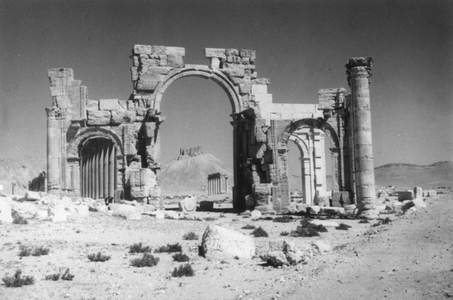 Palmyre/Tadmor, arc monumental de Palmyre