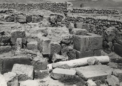 Palmyre/Tadmor , sanctuaire de Baalshamîn. Fond de la cella A