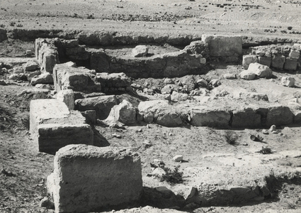 Palmyre/Tadmor , sanctuaire de Baalshamîn. Angle occidental de la cour sud