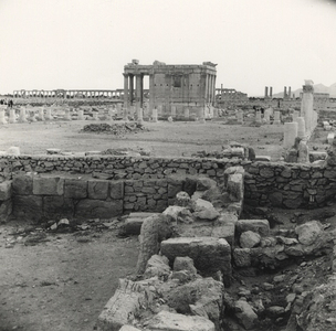 Palmyre/Tadmor , sanctuaire de Baalshamîn. Grande cour, vue du nord