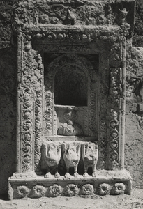 Palmyre/Tadmor , sanctuaire de Baalshamîn. Niche aux griffons