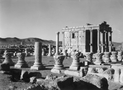 Palmyre/Tadmor, sanctuaire de Baalshamîn, Temple, vu du sud