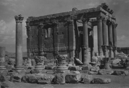 Palmyre/Tadmor, sanctuaire de Baalshamîn, Temple, vu du sud