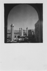 Palmyre/Tadmor, cour du temple de Bêl