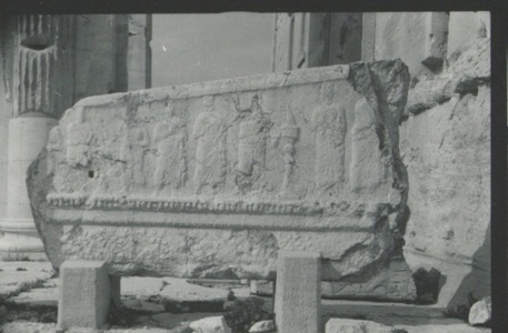 Palmyre/Tadmor , sanctuaire de Baalshamîn. Relief