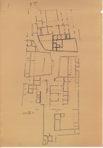Palmyre/Tadmor, sanctuaire de Baalshamîn. Plan des structures