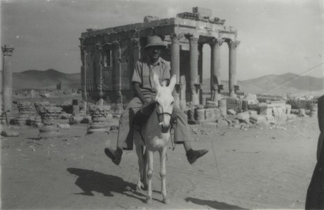 Palmyre/Tadmor, sanctuaire de Baalshamîn. Photographie d'ambiance avec Rudolf Fellmann