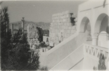 Palmyre/Tadmor. Photographie d'ambiance, maison de fouille