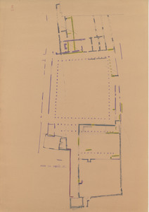 Palmyre/Tadmor, sanctuaire du Baalshamîn. Plan du sanctuaire vers 100