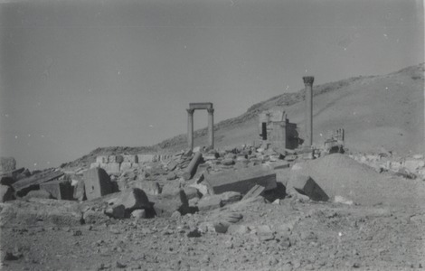Palmyre/Tadmor, Camp de Dioclétien. Vue d'ensemble