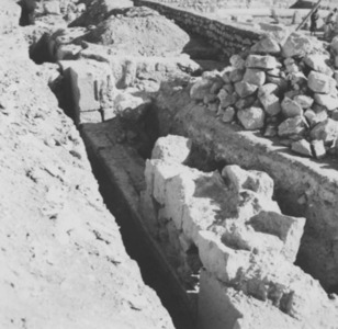 Palmyre/Tadmor, sanctuaire de Baalshamîn, fouilles du portique R4