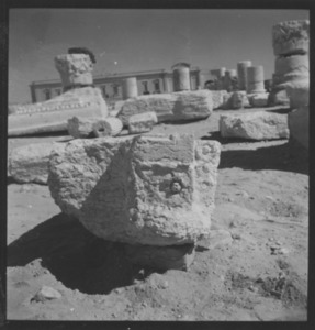 Palmyre/Tadmor, sanctuaire de Baalshamîn, console