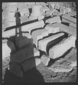 Palmyre/Tadmor, sanctuaire de Baalshamîn, blocs du thalamos