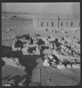 Palmyre/Tadmor, sanctuaire de Baalshamîn, fouilles des bâtiments nord